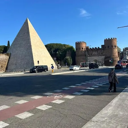 Appartament Piramide Cestia Daire *
